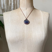 Load image into Gallery viewer, Fluorite Moon Necklace #2 - Ready to Ship