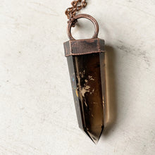 Load image into Gallery viewer, Large Polished Smoky Quartz Point Necklace #2 - Ready to Ship