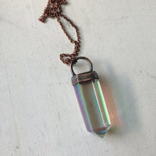 Load image into Gallery viewer, Angel Aura Quartz Polished Point Necklace #1 - Ready to Ship