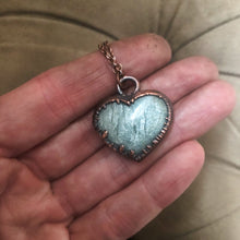 Load image into Gallery viewer, Amazonite Heart Necklace #4