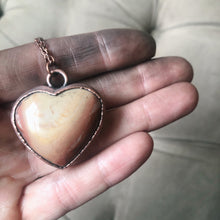 Load image into Gallery viewer, Polychrome Jasper Heart Necklace #14
