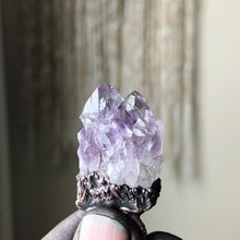 Load image into Gallery viewer, Raw Amethyst Cluster Necklace - Ready to Ship