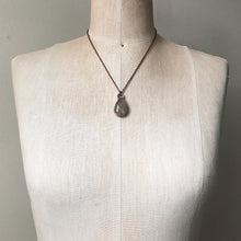 Load image into Gallery viewer, Rutile Quartz Teardrop Necklace #1 - Ready to Ship