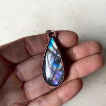 Load image into Gallery viewer, Purple Labradorite Necklace #1 - Ready to Ship