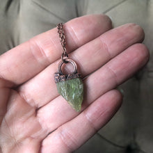 Load image into Gallery viewer, Raw Green Kyanite Necklace #1 - Ready to Ship