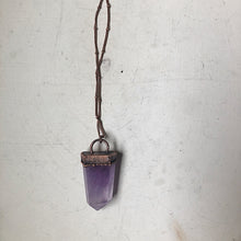 Load image into Gallery viewer, Amethyst Polished Point Necklace - Ready to Ship