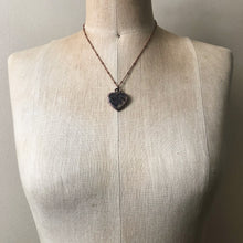 Load image into Gallery viewer, Moss Agate Heart Necklace #3 - Ready to Ship