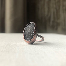 Load image into Gallery viewer, Druzy Portal of the Heart Ring #4 (Size 7) - Ready to Ship