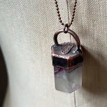 Load image into Gallery viewer, Fluorite Polished Point “Focus” Necklace #4 - Ready to Ship