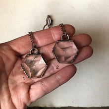 Load image into Gallery viewer, Clear Quartz Hexagon Necklace - Ready to Ship