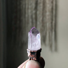 Load image into Gallery viewer, Vera Cruz Amethyst Point Necklace #1 - Snow Moon Collection
