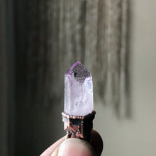 Load image into Gallery viewer, Vera Cruz Amethyst Point Necklace #1 - Snow Moon Collection