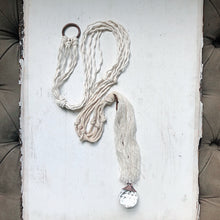 Load image into Gallery viewer, Macrame Plant Holder with Sun Catcher - Made to Order