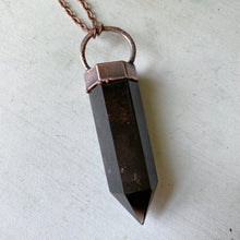 Load image into Gallery viewer, Large Polished Smoky Quartz Point Necklace - Ready to Ship