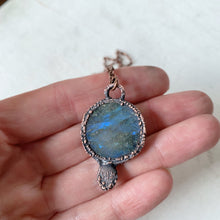 Load image into Gallery viewer, Labradorite Full Moon in Leo Necklace #2 - Ready to Ship