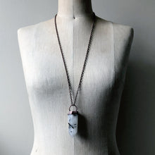 Load image into Gallery viewer, Tourmilinated Quartz Point Necklace #2