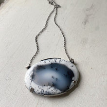 Load image into Gallery viewer, Dendritic Opal Necklace #4 - Sterling Silver
