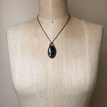 Load image into Gallery viewer, Moss Agate Oval Necklace - Ready to Ship