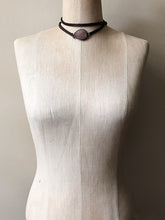 Load image into Gallery viewer, Druzy Wrap Bracelet/Choker - Ombre Blush Pink (Flower Moon Collection)