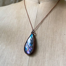 Load image into Gallery viewer, Purple Labradorite Necklace #1 - Ready to Ship