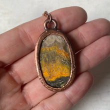 Load image into Gallery viewer, Bumblebee Jasper Oval Necklace #3
