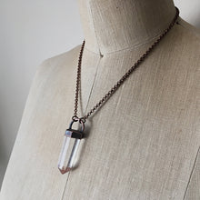 Load image into Gallery viewer, Polished Clear Quartz Point Necklace (3/12 Update)