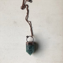 Load image into Gallery viewer, North Star Fluorite Point Necklace #2- Ready to Ship