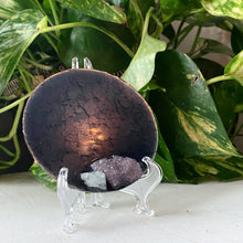 Load image into Gallery viewer, New Moon in Aquarius Scrying Mirror - Ready to Ship