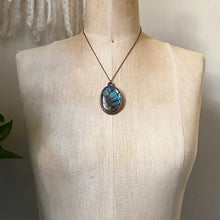 Load image into Gallery viewer, Oval Labradorite Necklace #2 - Ready to Ship