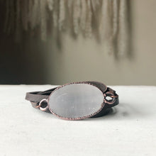 Load image into Gallery viewer, Selenite Wrap Bracelet/Choker #1 - Ready to Ship
