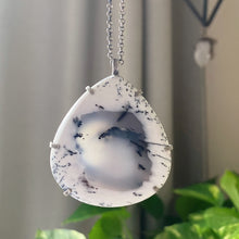 Load image into Gallery viewer, Dendritic Opal Necklace #6 - Sterling Silver