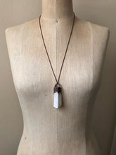 Load image into Gallery viewer, Selenite Necklace - Large (Satya Collection)
