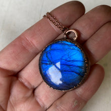 Load image into Gallery viewer, Labradorite Blue Moon Necklace #1