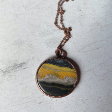 Load image into Gallery viewer, Bumblebee Jasper Round Necklace