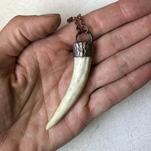 Load image into Gallery viewer, Naturally Shed Deer Antler Tip Necklace - Ready to Ship