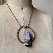Load image into Gallery viewer, Vera Cruz Amethyst Cluster Necklace #5 - Ready to Ship