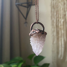 Load image into Gallery viewer, Amethyst Spirit Quartz Point Necklace - Ready to Ship