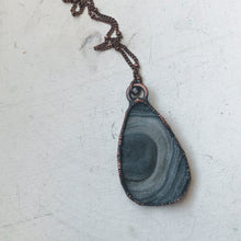 Load image into Gallery viewer, Chalcedony Teardrop Necklace #1 - Ready to Ship