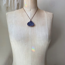 Load image into Gallery viewer, Amethyst Druzy "Shine" Necklace #4 - Ready to Ship
