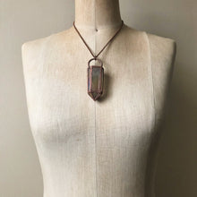 Load image into Gallery viewer, Large Angel Aura Point Lantern Necklace #2- Ready to Ship