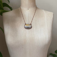 Load image into Gallery viewer, Bumblebee Jasper Oval Necklace #6