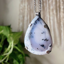 Load image into Gallery viewer, Dendritic Opal Necklace #2 - Sterling Silver