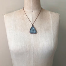Load image into Gallery viewer, Chalcedony Triangle Necklace - Ready to Ship