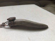Load image into Gallery viewer, Labradorite & Naturally Shed Deer Antler Tip Necklace #1
