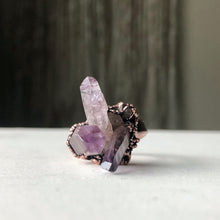 Load image into Gallery viewer, Vera Cruz Amethyst Cluster Ring #1 - Ready to Ship