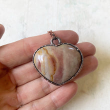 Load image into Gallery viewer, Polychrome Jasper Heart Necklace #5