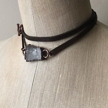 Load image into Gallery viewer, Champagne Druzy Wrap Bracelet/Choker (5/17 Update)