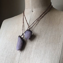 Load image into Gallery viewer, Amethyst Spirit Quartz Point Necklace - Ready to Ship