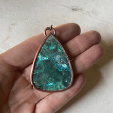 Load image into Gallery viewer, Malachite with Chrysocolla Necklace #2 - Ready to Ship