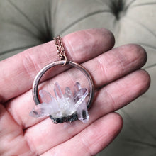 Load image into Gallery viewer, Vera Cruz Amethyst Cluster Necklace #2 - Ready to Ship